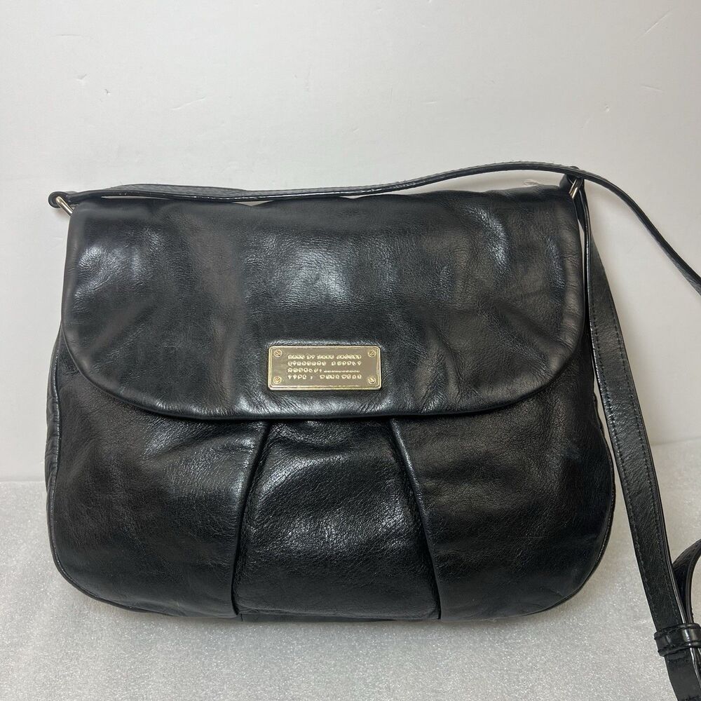 Marc By Marc Jacobs Standard Supply Crossbody Workwear Black Shoulder Bag Purse